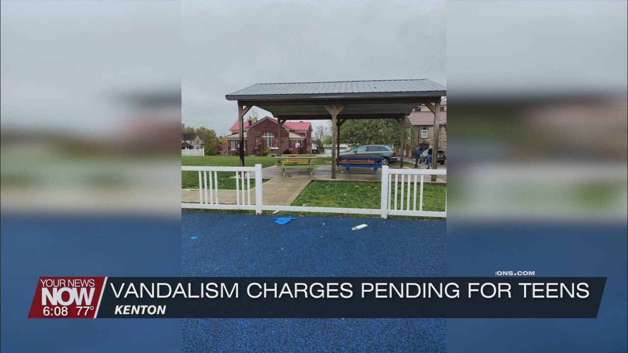 Charges pending against 3 teens suspected of vandalizing Jerry Cross Park